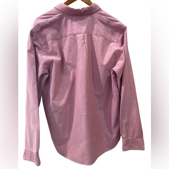 Lands End button down for boys. Pinkish in color. Size 16 regular. Like new! - Picture 2 of 3